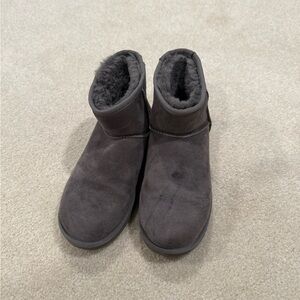 UGG Charcoal Plush Boots
